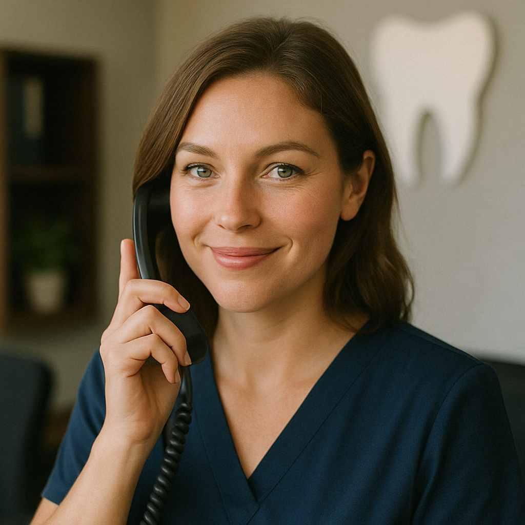 Modern dental reception powered by AI